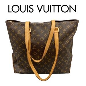 Louis Vuitton Cabas Mezzo Monogram Shoulder Tote - Excellent Preloved Condition